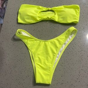 Neon Shein bikini